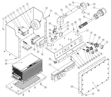 Original Ersatzteile Steuerkoffer Elektrik für Demco Captor Plus Wandsäge