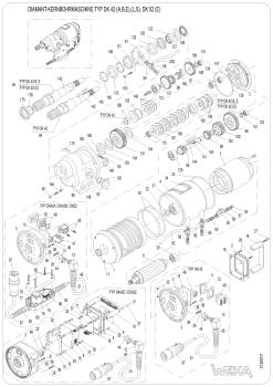 Original Ersatzteile für WEKA DK42 & DK52 Kernbohrmaschine