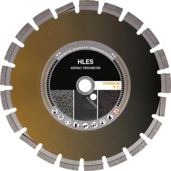 Diamant Trennscheibe HLES für abrasive Materialien