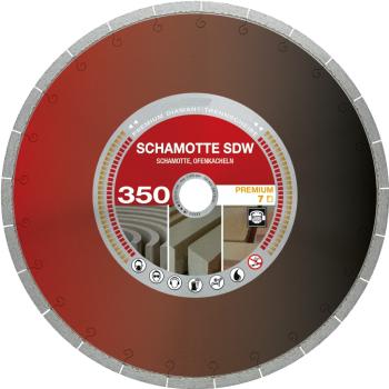 Diamant Trennscheibe SCHAMOTTE SDW für Schamottestein