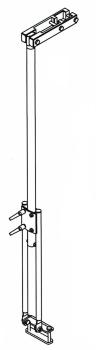 Schrägabstützung KF250 komplett, 1300mm