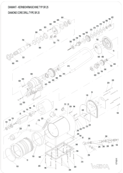 Original Ersatzteile für WEKA SR25 / SR35 / SR38 Kernbohrmaschine