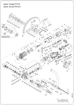Original Ersatzteile für Handsäge WEKA TS 40