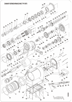 Original Ersatzteile für WEKA SR 75 Kernbohrmaschine