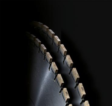 Wall Saw Blade Reinforced Concrete up to 25kW – DTI-M