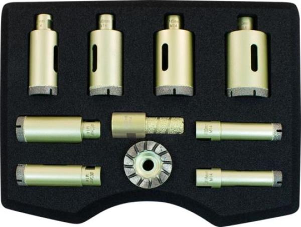 Fliesenleger Extra+ Set 10-teilig im Koffer