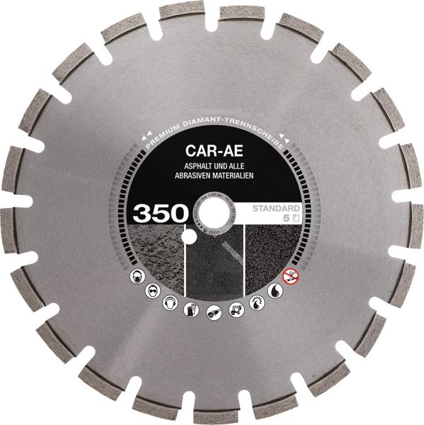 Diamant Trennscheibe CAR-AE für abrasive Materialien