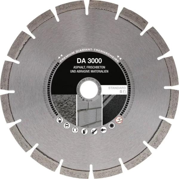 Diamant Trennscheibe DA 3000 für abrasive Materialien