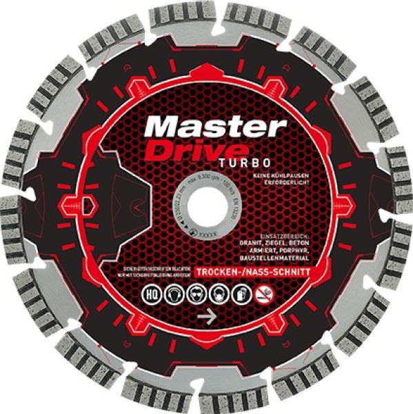 Diamant Trennscheibe Master Drive Turbo für Naturstein