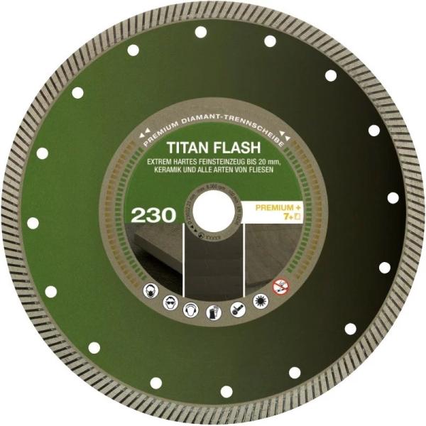 Diamant Trennscheibe TITAN FLASH für Feinsteinzeug