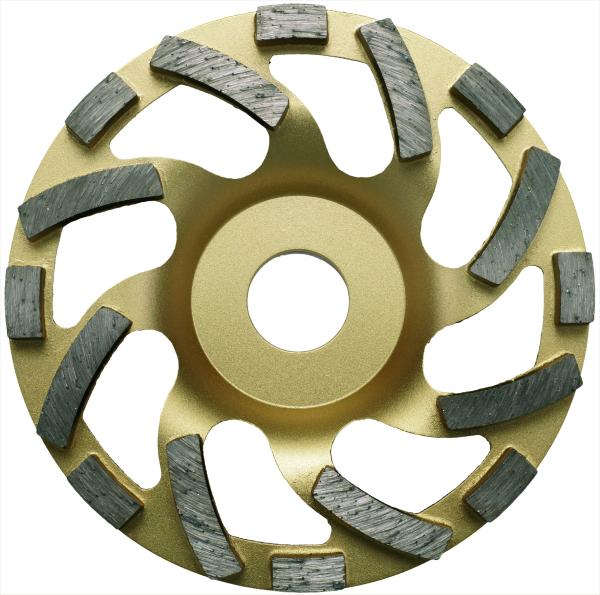 Diamant-Schleiftopf NEW FAN CUP universal gold