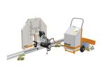 Braun Wandsäge BWS15‑Ti – 18 kW Beton- und Wandtrennsäge