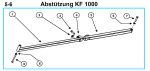 Original Abstützung für Fleika KF 1000 Kernbohrständer