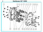 Original Gehäuse für Fleika KF 1000 Kernbohrständer
