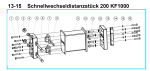 Original Schnellwechseldistanzstück für Fleika KF 1000 Kernbohrständer