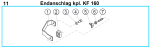 Original Endanschlag für Fleika KF 160 Kernbohrständer