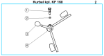 Original Kurbel für Fleika KF 160 Kernbohrständer