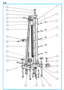 Original Säule und Fuß für Fleika KF 160 Kernbohrständer