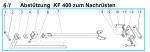 Original Abstützung zum Nachrüsten für Fleika KF 400 Kernbohrständer
